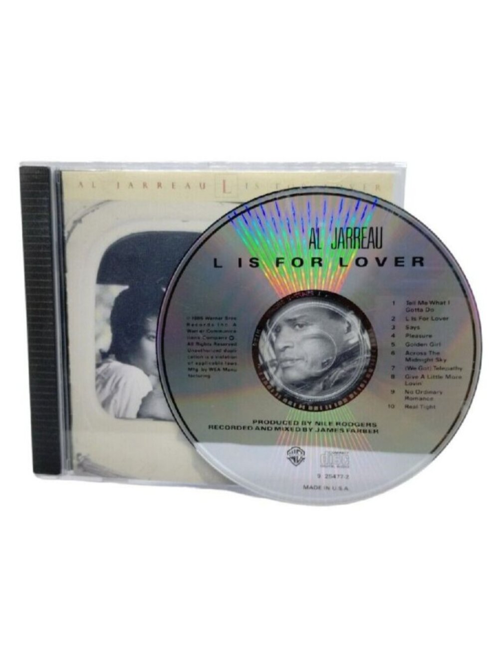 Al Jarreau L is For Lover Soul Contemporary Jazz Music CD Germany Release